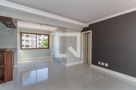 Sala de apartamento à venda com 3 quartos, 95m² em Petrópolis, Porto Alegre