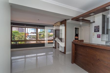 Sala de apartamento à venda com 3 quartos, 95m² em Petrópolis, Porto Alegre