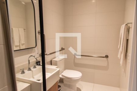 Studio para alugar com 28m², 1 quarto e sem vaga Studio para alugar com 28m², 1 quarto e sem vagaBanheiro