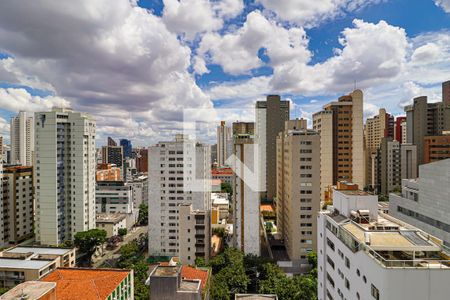 Vista da Sala de apartamento à venda com 3 quartos, 85m² em Funcionários, Belo Horizonte