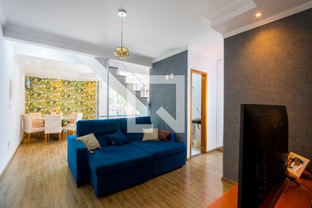 Sala de casa à venda com 3 quartos, 139m² em Condomínio Maracanã, Santo André