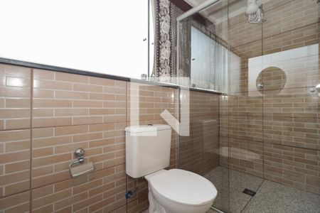 Banheiro da Suíte de casa para alugar com 1 quarto, 70m² em Jardim São Roque, São Paulo