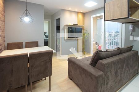 Sala de apartamento à venda com 2 quartos, 54m² em Vila Prudente, São Paulo