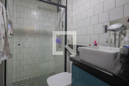 Banheiro de kitnet/studio à venda com 1 quarto, 29m² em Brás, São Paulo