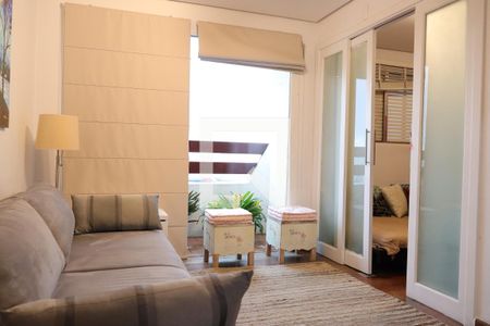 sala de estar de apartamento à venda com 2 quartos, 60m² em Vila Clementino, São Paulo