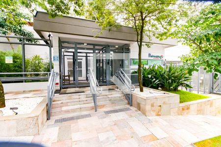 Apartamento à venda com 73m², 2 quartos e 2 vagasFachada e portaria