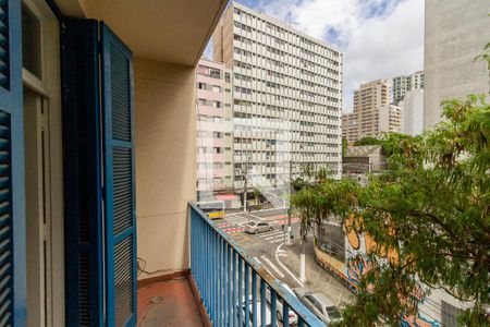 Varanda  de apartamento à venda com 1 quarto, 35m² em Liberdade, São Paulo