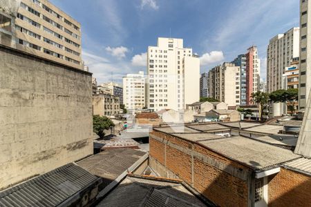 Vista do Varanda de kitnet/studio para alugar com 1 quarto, 28m² em Campos Elíseos, São Paulo
