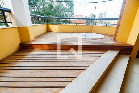 Varanda - Detalhe  de apartamento à venda com 4 quartos, 303m² em Jardim Vitória Régia, São Paulo