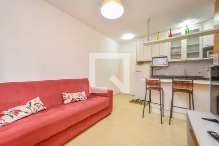 Sala de apartamento para alugar com 1 quarto, 29m² em Vila Buarque, São Paulo