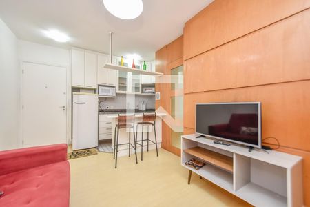 Sala de apartamento para alugar com 1 quarto, 29m² em Vila Buarque, São Paulo