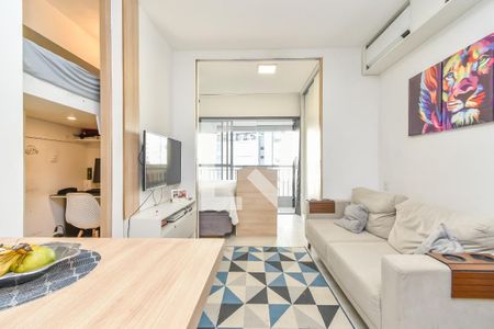 Sala de apartamento à venda com 2 quartos, 40m² em Bela Vista, São Paulo