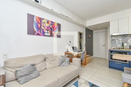 Sala de apartamento à venda com 2 quartos, 40m² em Bela Vista, São Paulo