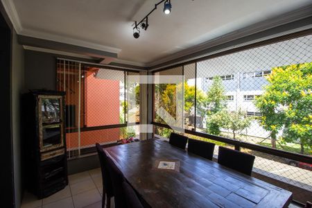 Varanda e Sala de Jantar de casa à venda com 3 quartos, 330m² em Morro do Espelho, São Leopoldo
