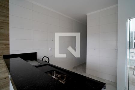 Cozinha de casa para alugar com 2 quartos, 70m² em  Jardim Residencial Villagio Ipanema I, Sorocaba
