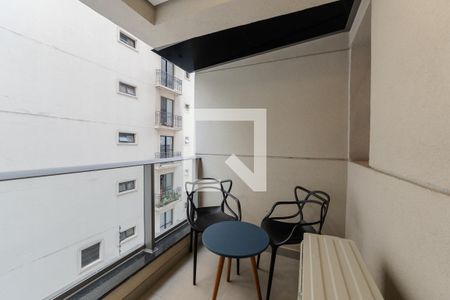Sacada de apartamento à venda com 1 quarto, 45m² em Consolação, São Paulo