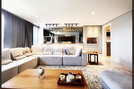 Sala Dois Ambientes de apartamento à venda com 3 quartos, 351m² em Vila Assunção, Porto Alegre