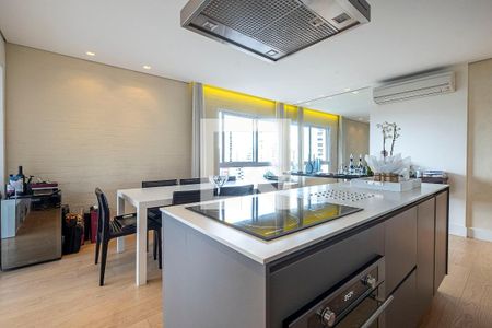 Cozinha de apartamento para alugar com 1 quarto, 88m² em Paraíso, São Paulo