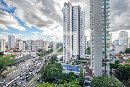 Sala - Vista de apartamento para alugar com 1 quarto, 88m² em Paraíso, São Paulo