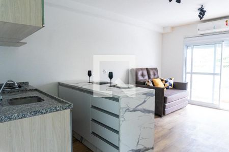 Studio à venda com 28m², 1 quarto e sem vagaCozinha