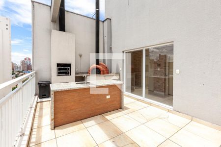 Área comum - Churrasqueira de apartamento para alugar com 1 quarto, 43m² em Perdizes, São Paulo