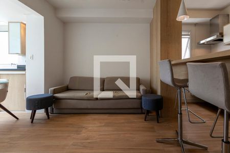 Sala de apartamento para alugar com 1 quarto, 43m² em Perdizes, São Paulo