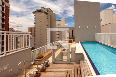 Área comum - Piscina de apartamento para alugar com 1 quarto, 43m² em Perdizes, São Paulo
