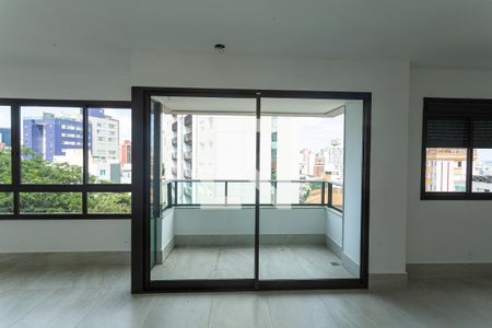 Varanda da Sala de apartamento à venda com 3 quartos, 141m² em Serra, Belo Horizonte