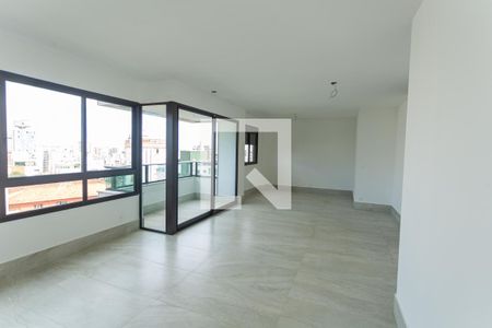 Sala de apartamento à venda com 3 quartos, 141m² em Serra, Belo Horizonte