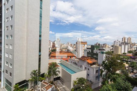 Vista da Varanda da Sala de apartamento à venda com 3 quartos, 141m² em Serra, Belo Horizonte
