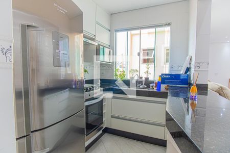 Cozinha de apartamento à venda com 2 quartos, 116m² em Vila Camilópolis, Santo André