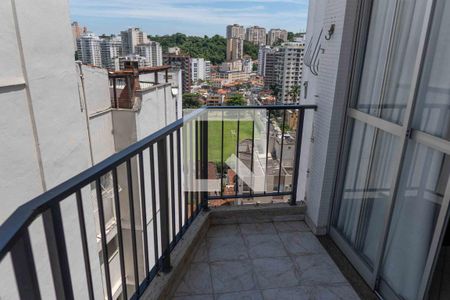 Varanda da Sala de apartamento à venda com 2 quartos, 80m² em Santa Rosa, Niterói