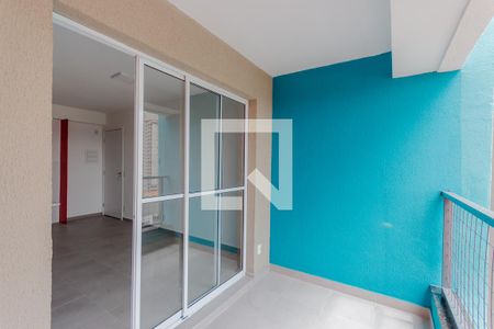 Varanda de apartamento para alugar com 1 quarto, 35m² em Vila São Pedro, Santo André