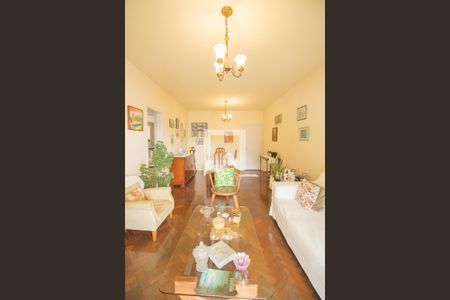 Sala de apartamento à venda com 3 quartos, 112m² em Cosme Velho, Rio de Janeiro