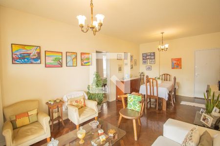Sala de apartamento à venda com 3 quartos, 112m² em Cosme Velho, Rio de Janeiro