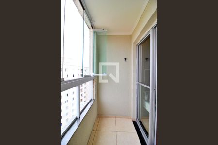 Varanda da Sala de apartamento à venda com 2 quartos, 50m² em Utinga, Santo André