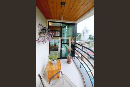 Varanda da Sala de apartamento à venda com 3 quartos, 110m² em Vila Suzana, São Paulo