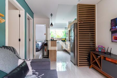 Sala de apartamento para alugar com 2 quartos, 42m² em Vila Carmosina, São Paulo