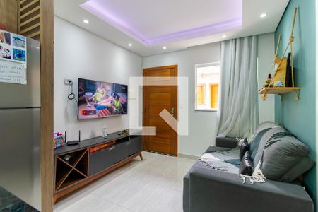 Sala de apartamento para alugar com 2 quartos, 42m² em Vila Carmosina, São Paulo