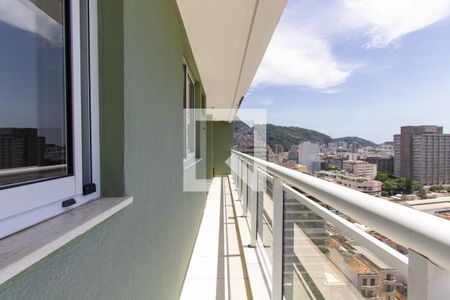 Varanda de apartamento para alugar com 2 quartos, 69m² em Botafogo, Rio de Janeiro