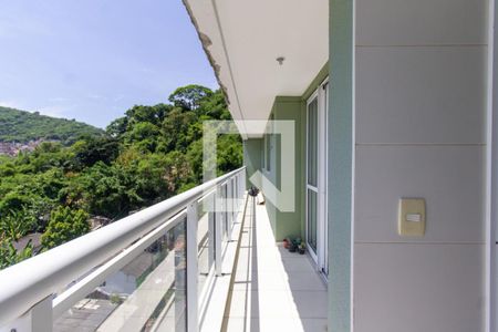 Varanda de apartamento para alugar com 2 quartos, 69m² em Botafogo, Rio de Janeiro