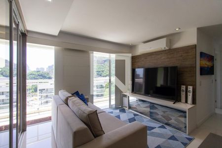 Sala de apartamento para alugar com 2 quartos, 69m² em Botafogo, Rio de Janeiro