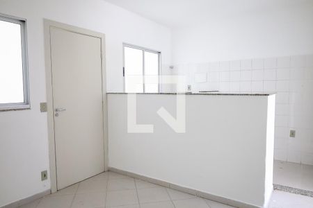 Sala de apartamento para alugar com 1 quarto, 50m² em Caiçaras, Belo Horizonte