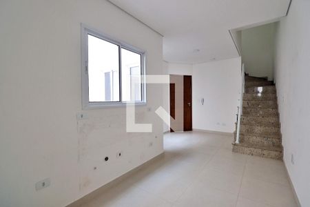 Sala de apartamento à venda com 2 quartos, 90m² em Bangú, Santo André