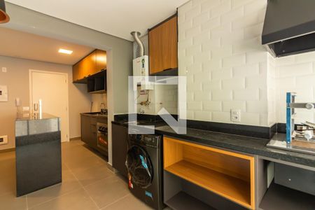 Varanda gourmet de apartamento à venda com 1 quarto, 54m² em Centro, Osasco