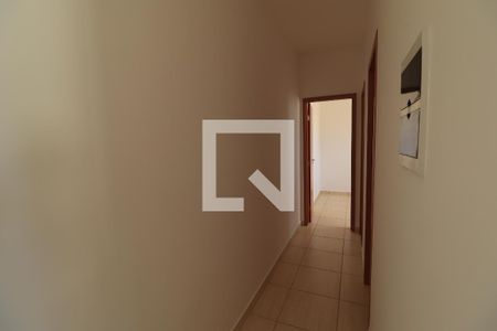 Banheiro Corredor de apartamento para alugar com 2 quartos, 45m² em Panorama, Uberlândia