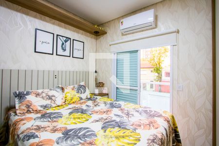 Quarto 1 - Suíte de apartamento à venda com 3 quartos, 180m² em Vila Eldízia, Santo André