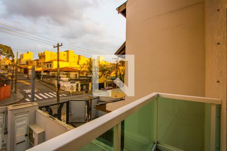 Varanda do quarto 1 de apartamento à venda com 3 quartos, 180m² em Vila Eldízia, Santo André
