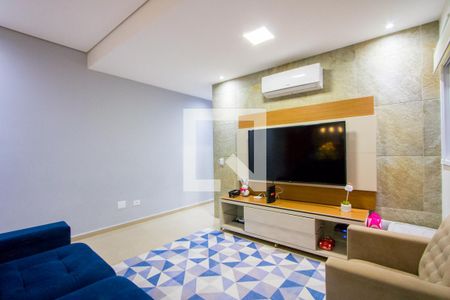 Sala de apartamento à venda com 3 quartos, 180m² em Vila Eldízia, Santo André