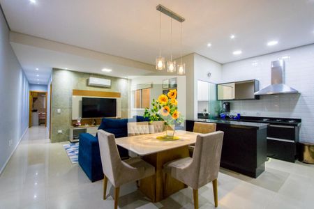 Sala de apartamento à venda com 3 quartos, 180m² em Vila Eldízia, Santo André